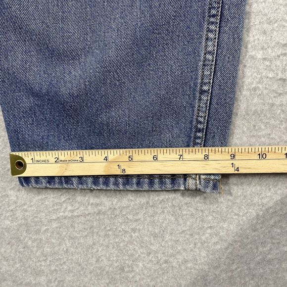 Levi's Strauss Co 550 Mens Jeans Blue 34x29 Relaxed Fit Faded Distressed Denim - Picture 5 of 16